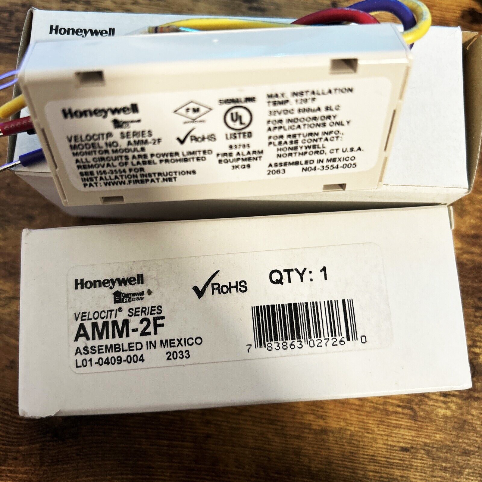 NIB! Gamewell-FCI AMM-2F CLASS B ADDRESSABLE MONITOR MODULE FREE FAST SHIPPING