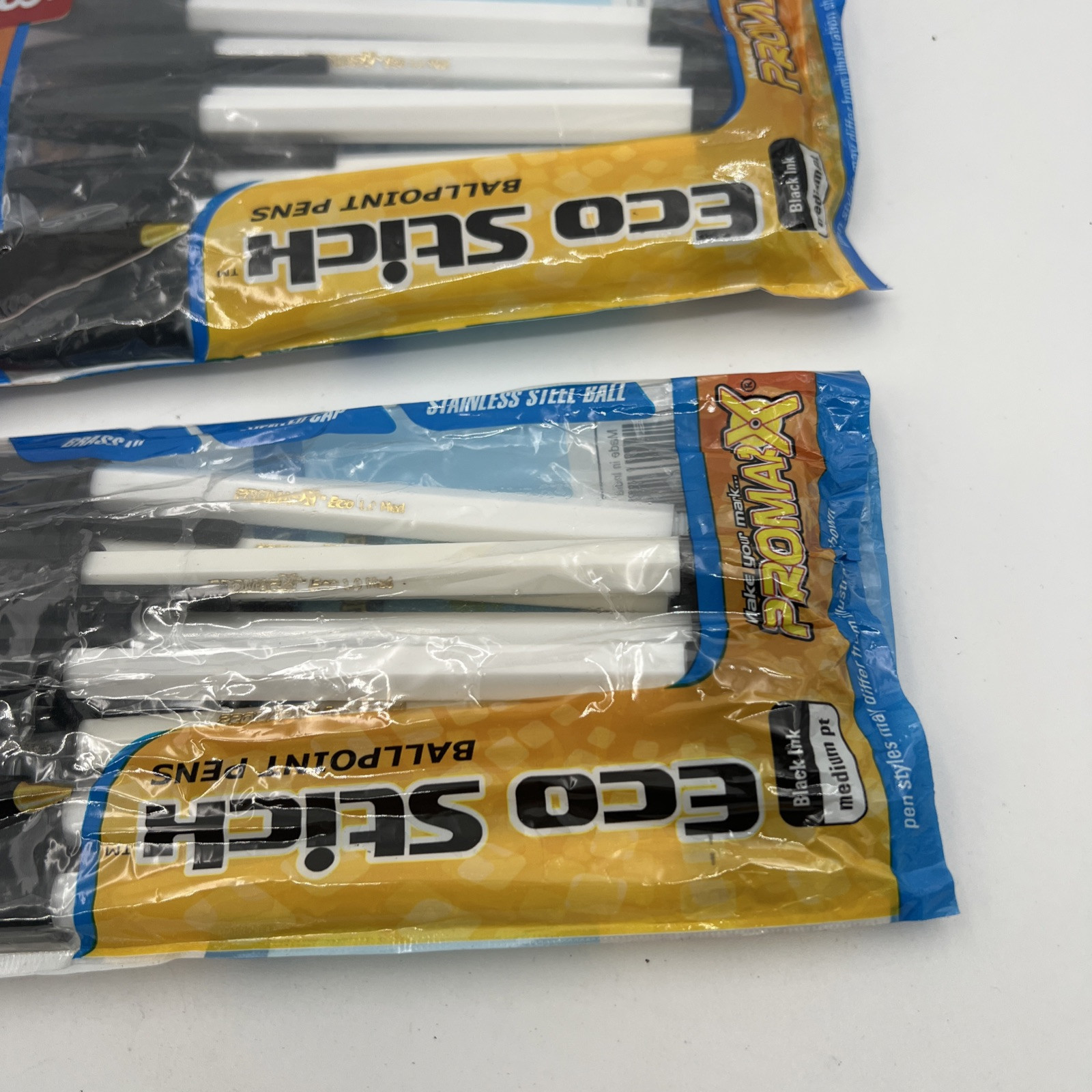Lot Of 5 Promarx 8 ct. Ballpoint Pens, Black Ink