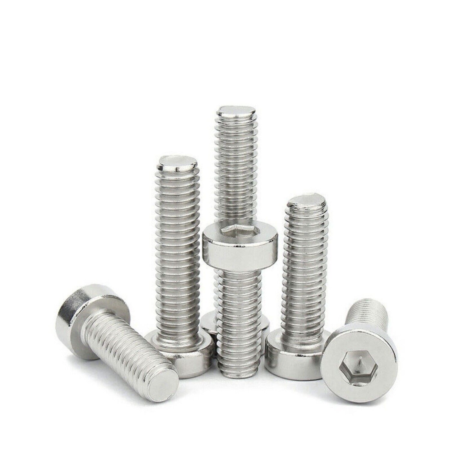 M3-M10 Allen Hex Hexagon Socket Ultra Thin Low Flat Wafer Cap Head Screw Bolt