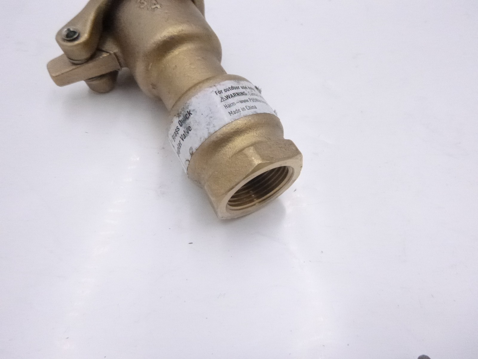 Genuine Orbit Thrifco Plumbing 3/4″ FPT Brass Quick Coupler Valve 51029 8430205