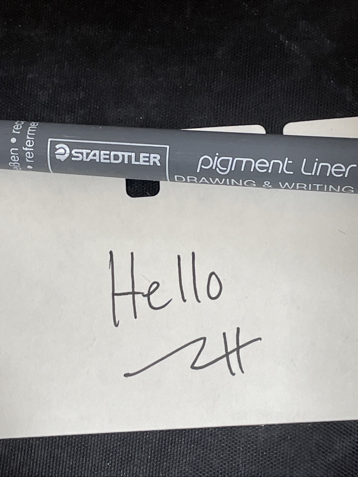 Staedtler Mars 0.3mm Fineliner Graphic Pigment Black Ink Box of 10 – New