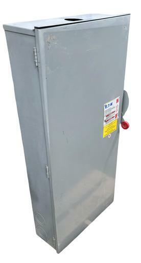 Eaton DH366FRK Fusible Disconnect 600A 600V 3‑Pole 3‑Wire NEMA 3R Heavy‑Duty