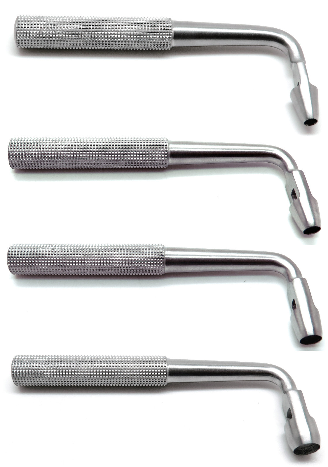 Dental Tissue Punch Curved 4mm, 5mm, 6mm, 8mm Implant Surgical 4 Pcs Instruments