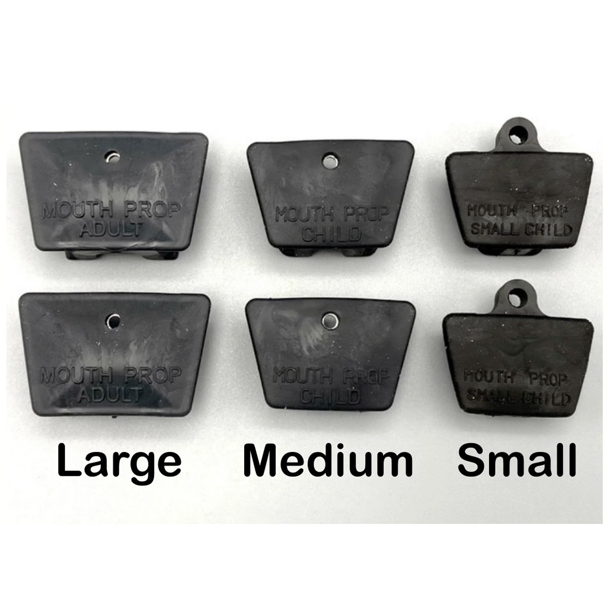 New Child(S/M)/Adult Bite Silicone Mouth Props Bite Block Dental Autoclave 6/12X
