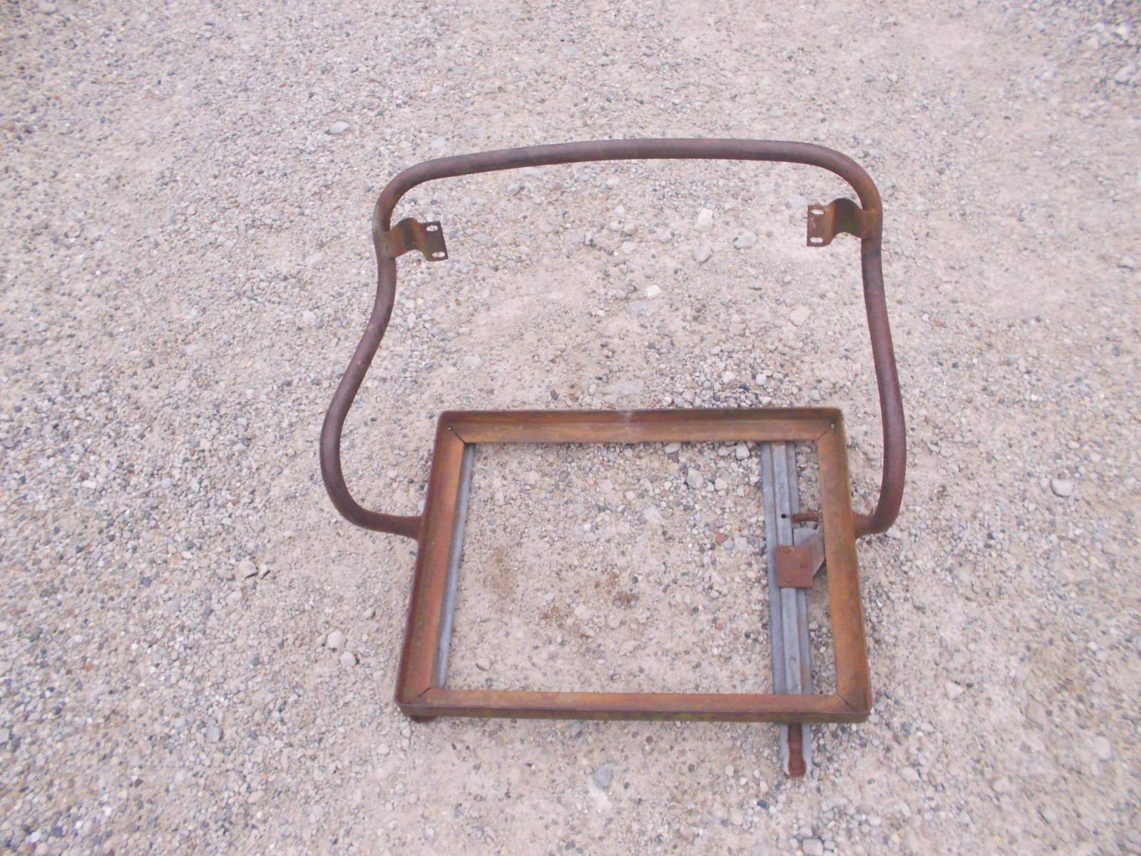 McCormick FarmalI 140 IH Late Model tractor square seat frame assembly w/ slides