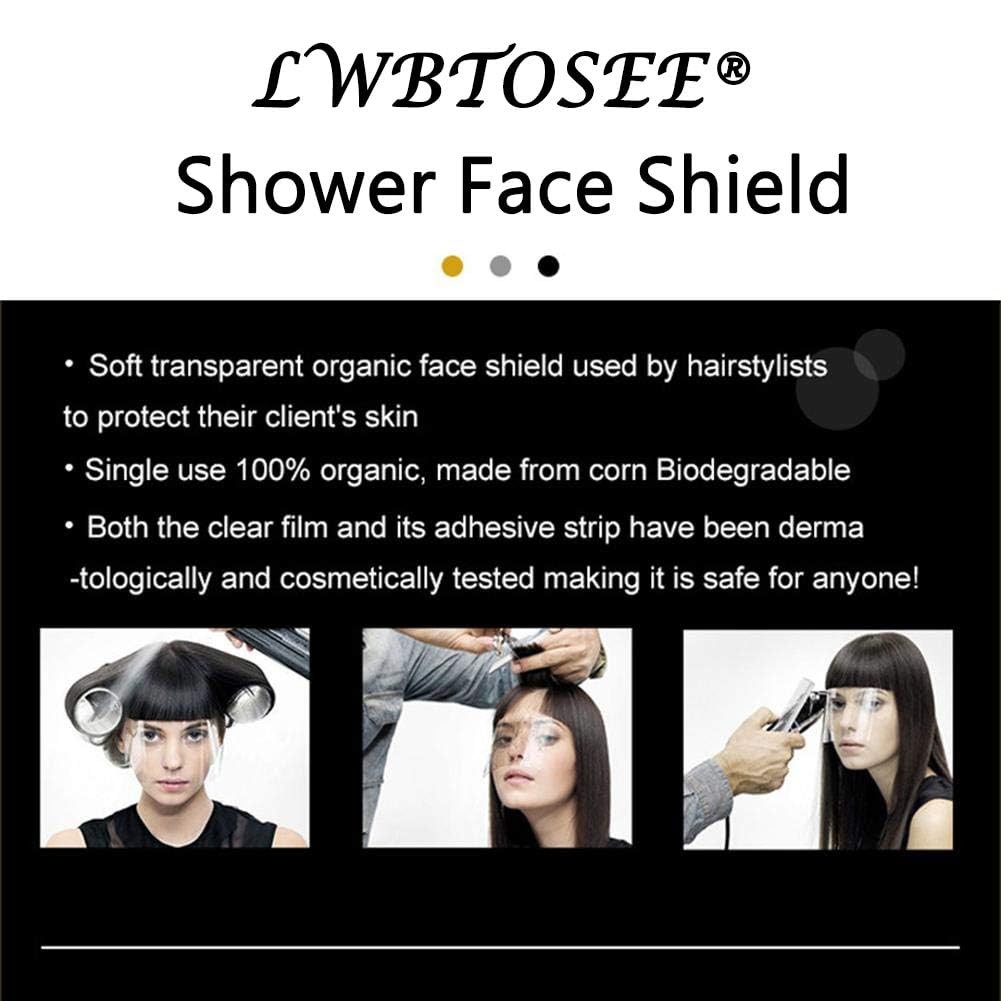 LWBTOSEE 100pcs Eyebrow Shield Disposable Hair 1 Count (Pack of 100), 100