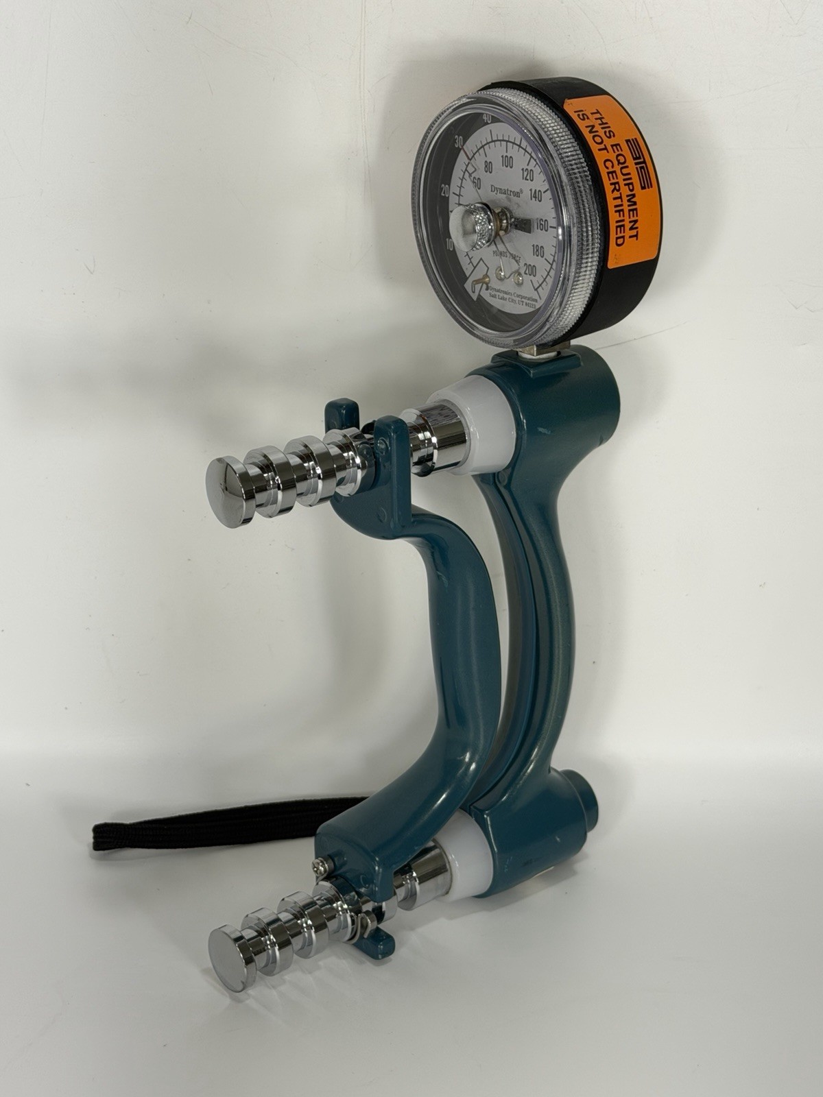 Dynatron Hydraulic Hand Dynamometer – 200 lbs. / 91 kg Dial Gauge