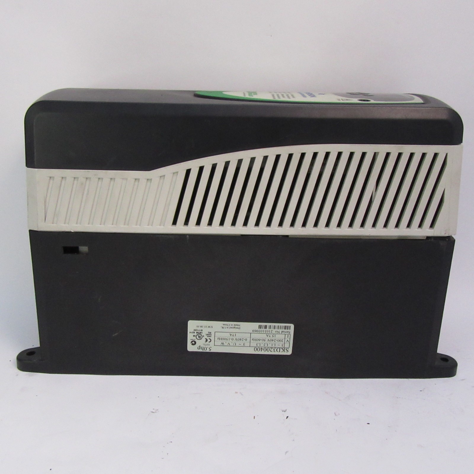 Emerson Commander SK SKD3200400 5.0HP INVERTER DRIVE T12-D8