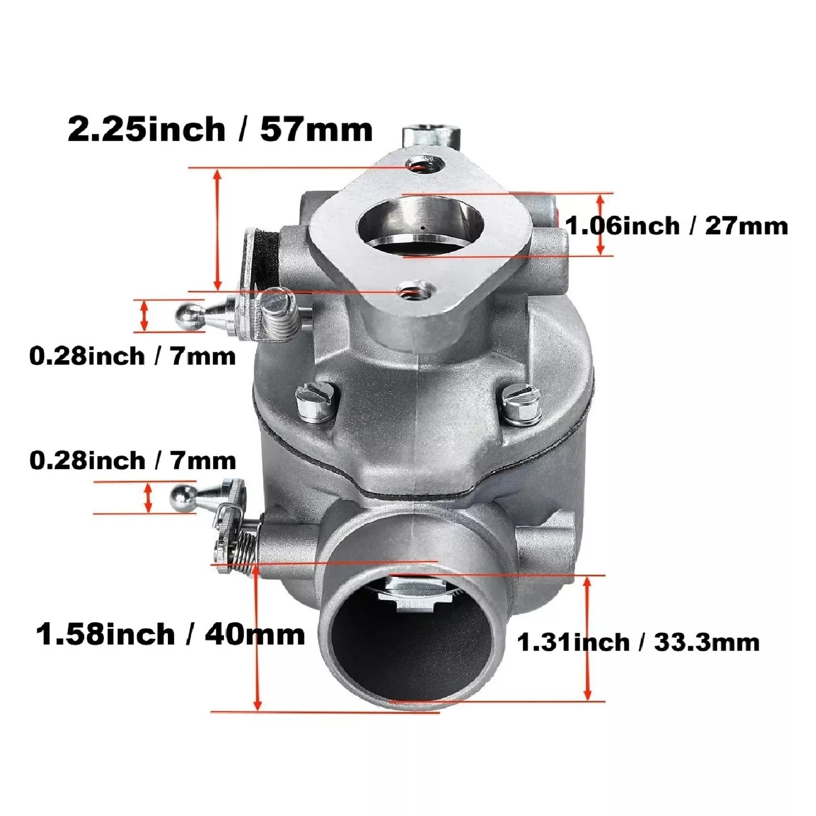 Marvel Schebler Carburetor for Ford Tractor, 2N 8N 9N 1939-1952 TSX33 TSX241A
