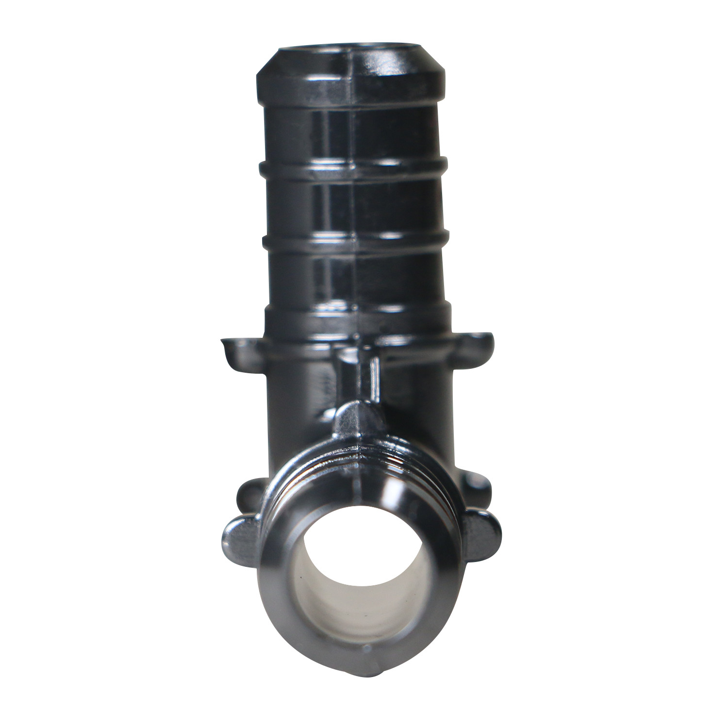 100 PIECES 1/2″ PEX TEE POLY ALLOY LEAD FREE CRIMP PLASTIC FITTINGS – NSF, CUPC