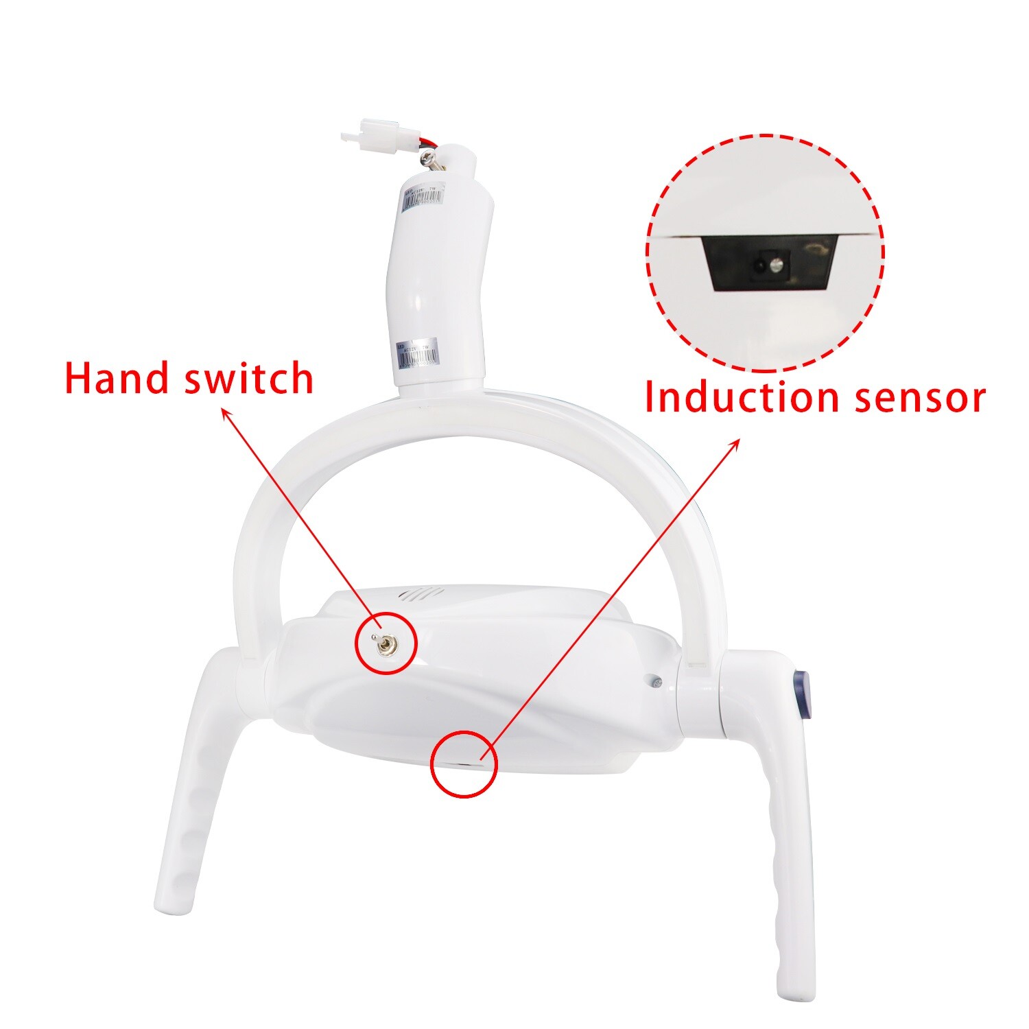 20W Dental Induction Lamp LED Oral Operation Light For Dental Unit Chair 22mm