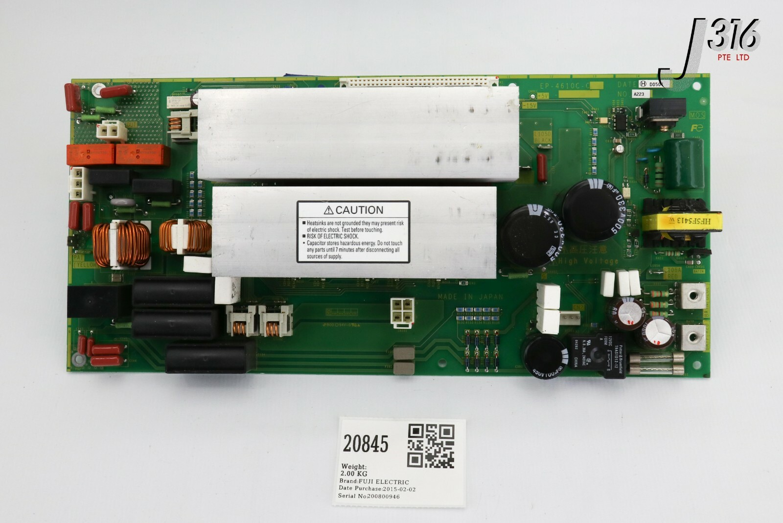 20845 FUJI ELECTRIC PCB ASSY EP-4610C-C