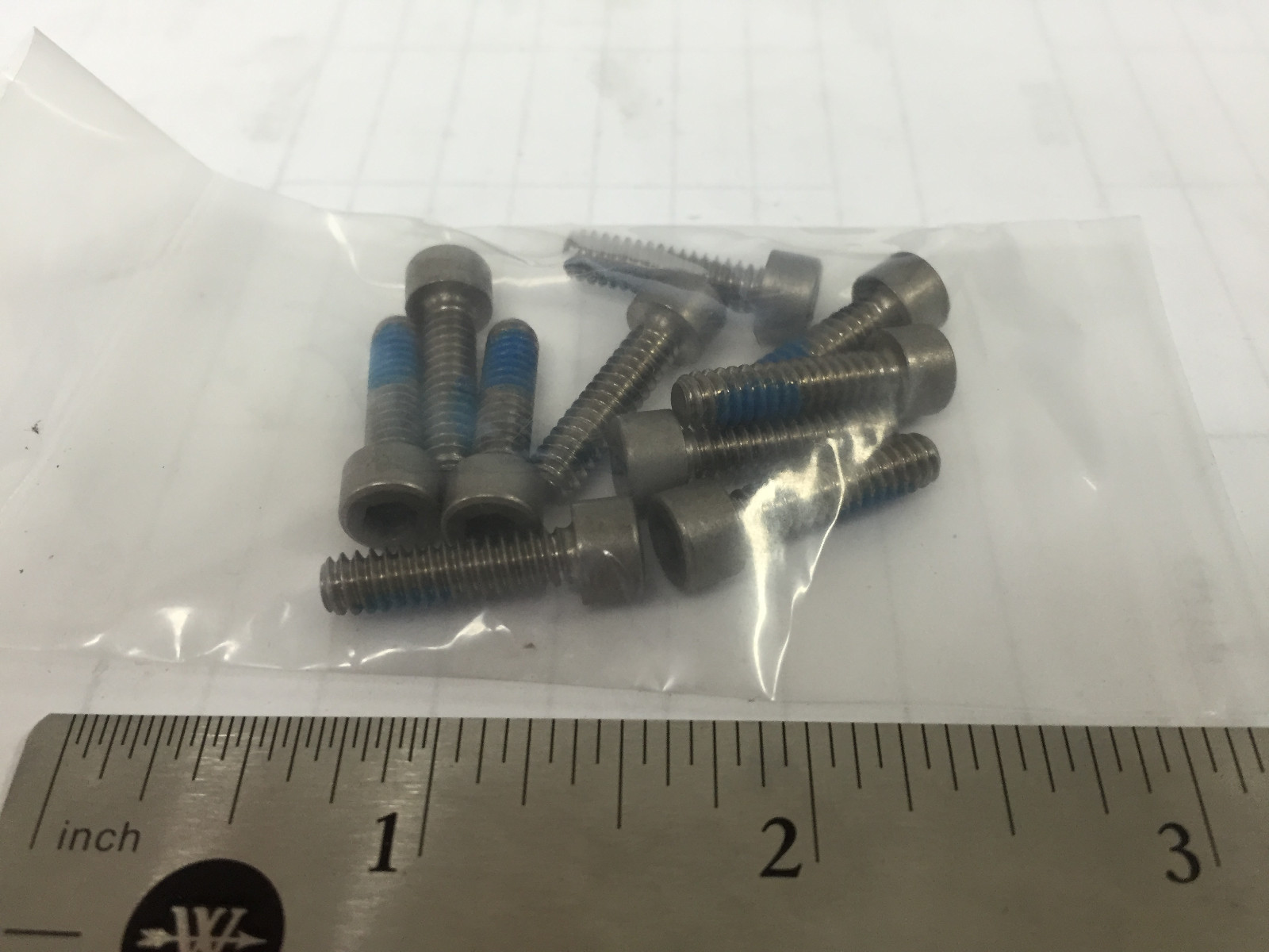 (10 PACK)Mil-Spec Socket Head Cap Screw 0.190-24UNC-3A X 0.750 IN LG
