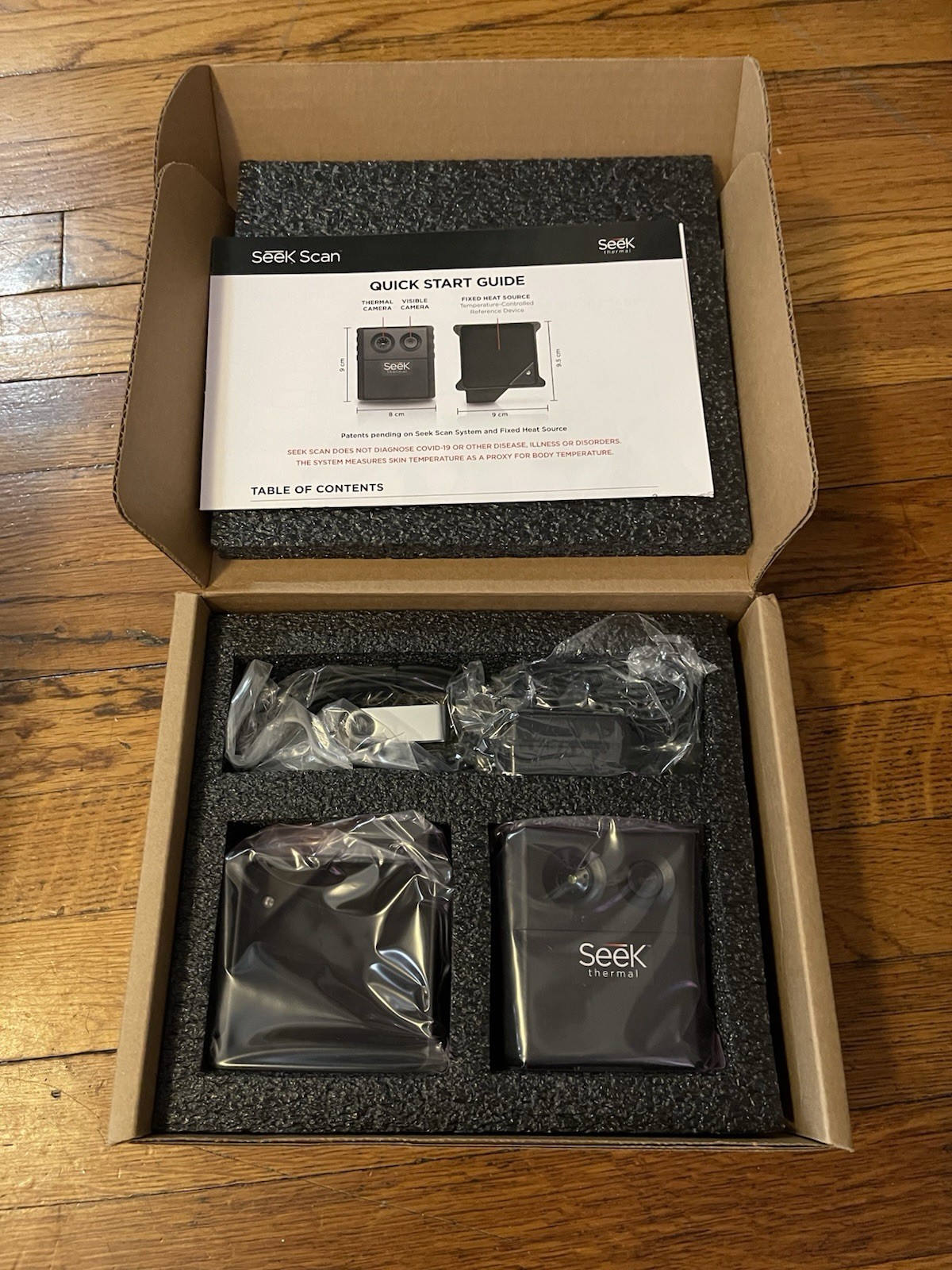 Seek Scan Thermal Imaging System