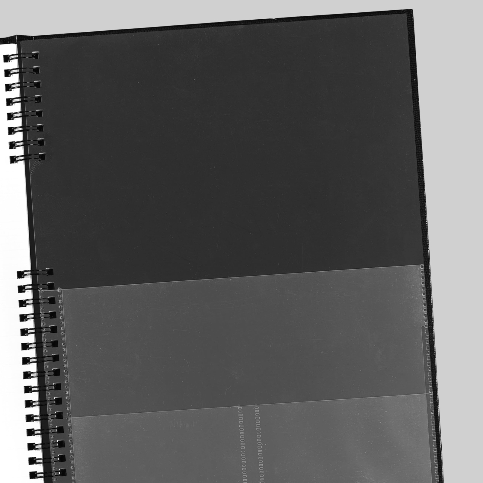 Black CoilPro Weekly Appointment Planner 2025 11×8.5 Two Page Format