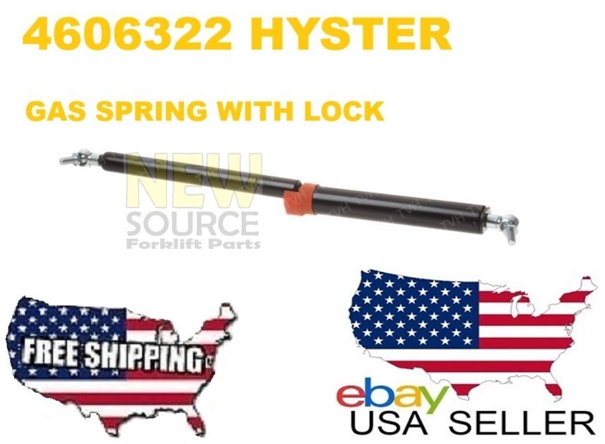 4606322 GAS SPRING + LOCK HYSTER H1.5XT H2.0TX H2.5TX H3.0TX H3.5 TX ML043