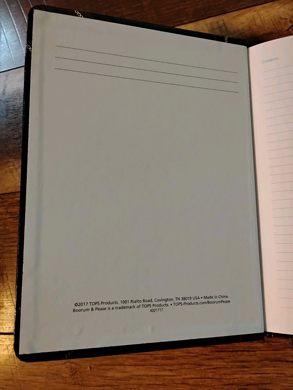 Boorum & Pease Log Books: Lot Of 2: G21-150 R/9 150 R: Open/Unused