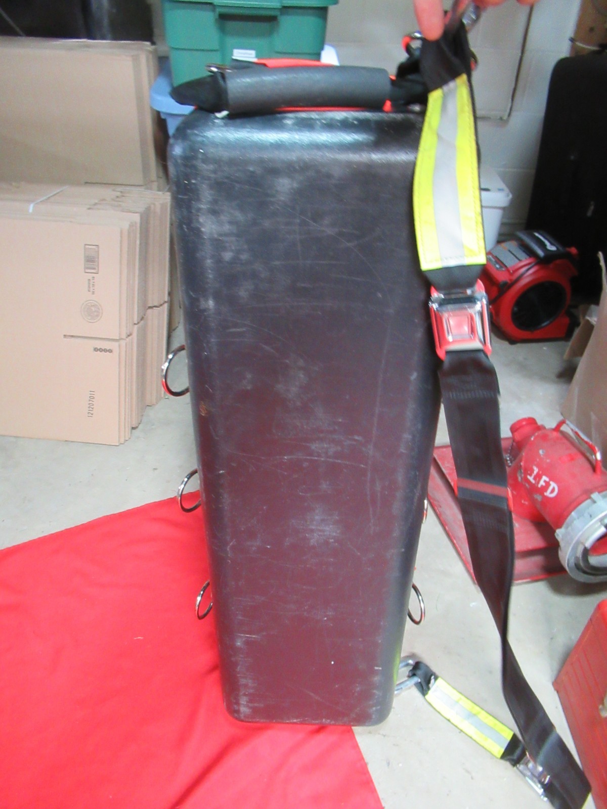 Scott RIT PAK III 4500 psi BAG COMPLETE WITH MASK REGULATOR HOSES EMT EMS RESCUE