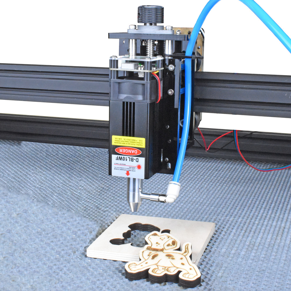 80W Laser Cutter Module Head with Air Assist for CNC Engraver Cutting Machine