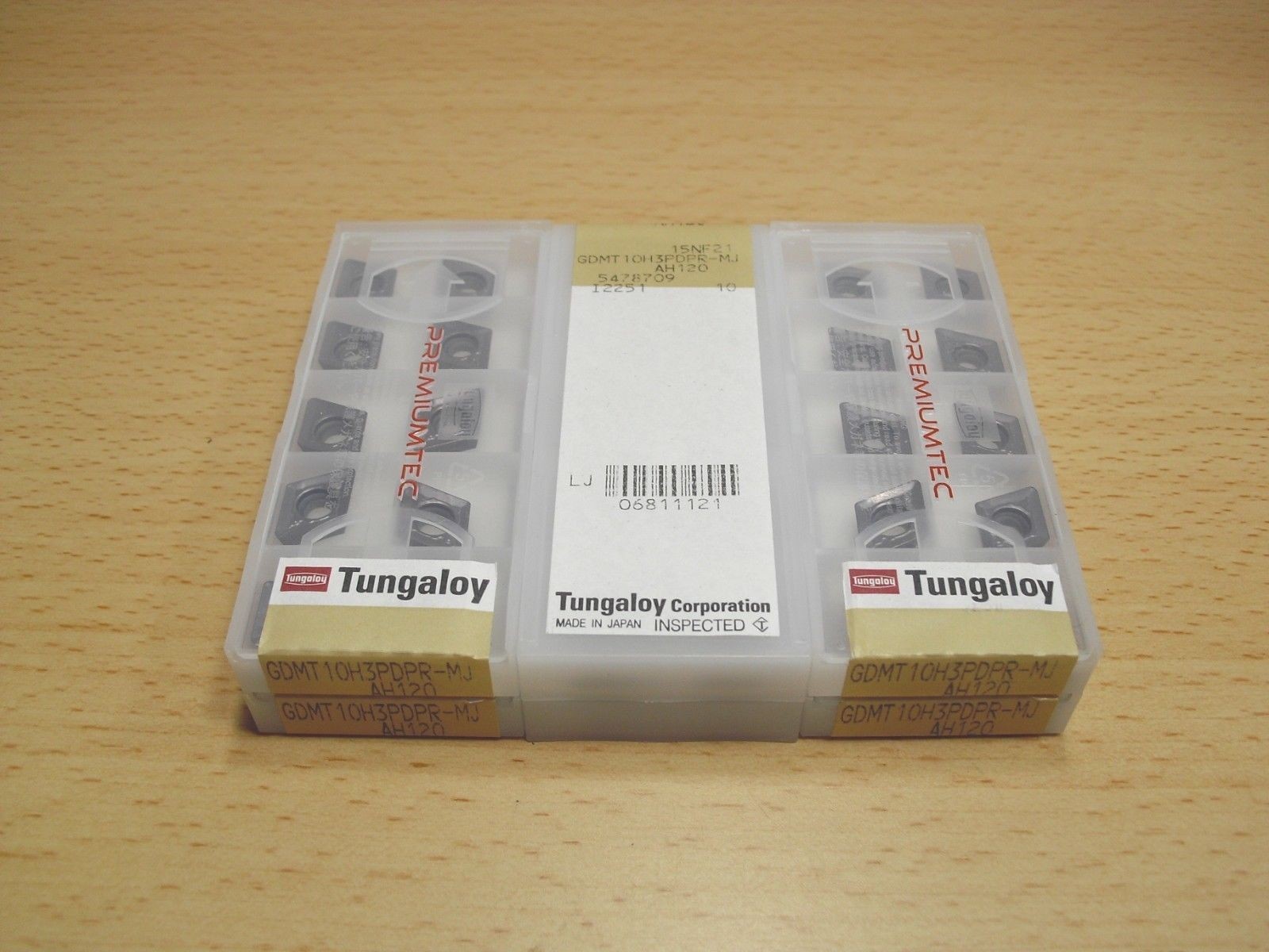 GDMT 10H3PDPR MJ AH120 TUNGALOY INSERT **10PCS**