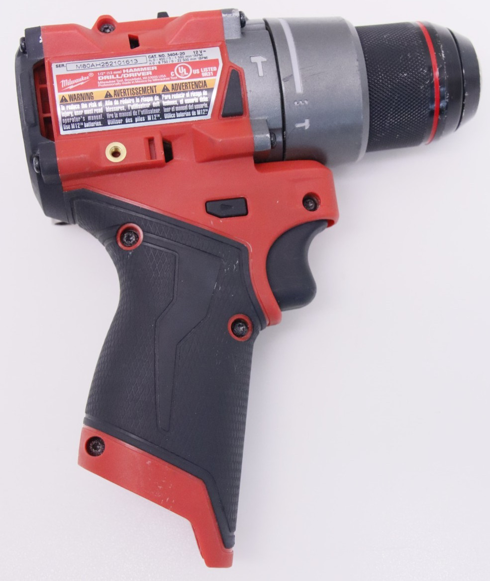 Milwaukee 3404-20 1/2″ M12 Hammer Fuel Brushless Drill Driver Gen 3 Tool Only