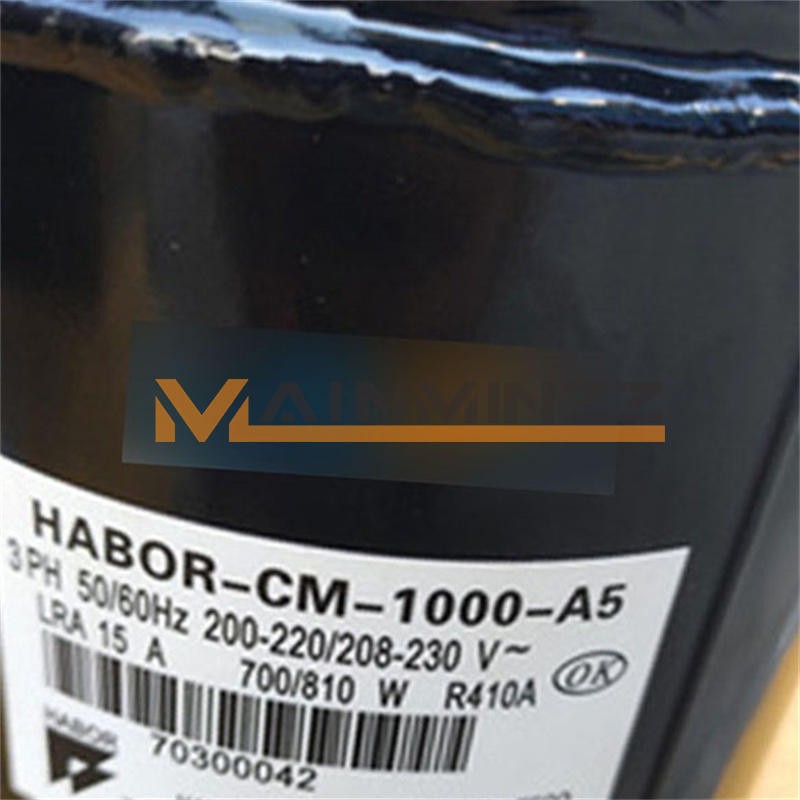ONE NEW HABOR-CM-1000-A5 Refrigeration compressor 3PH 50/60Hz 200-220/208-230V