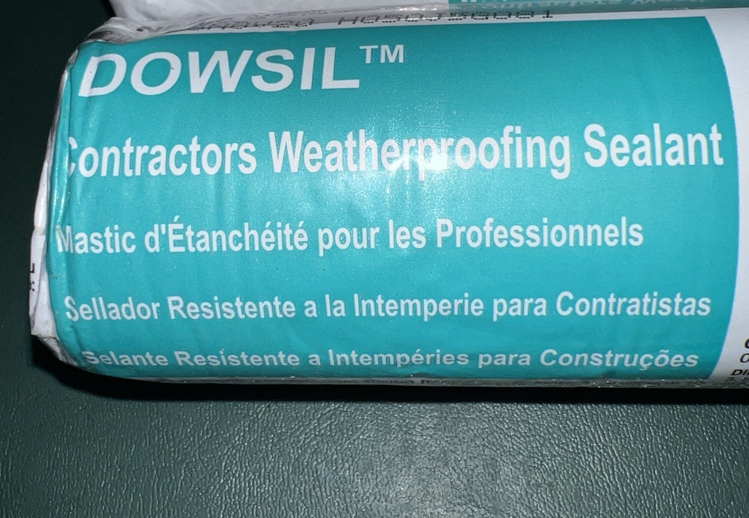Dowsil Contractors Weatherproof Sealant, Lot Of 5, 20 Oz Sausage, NEW/SEALED