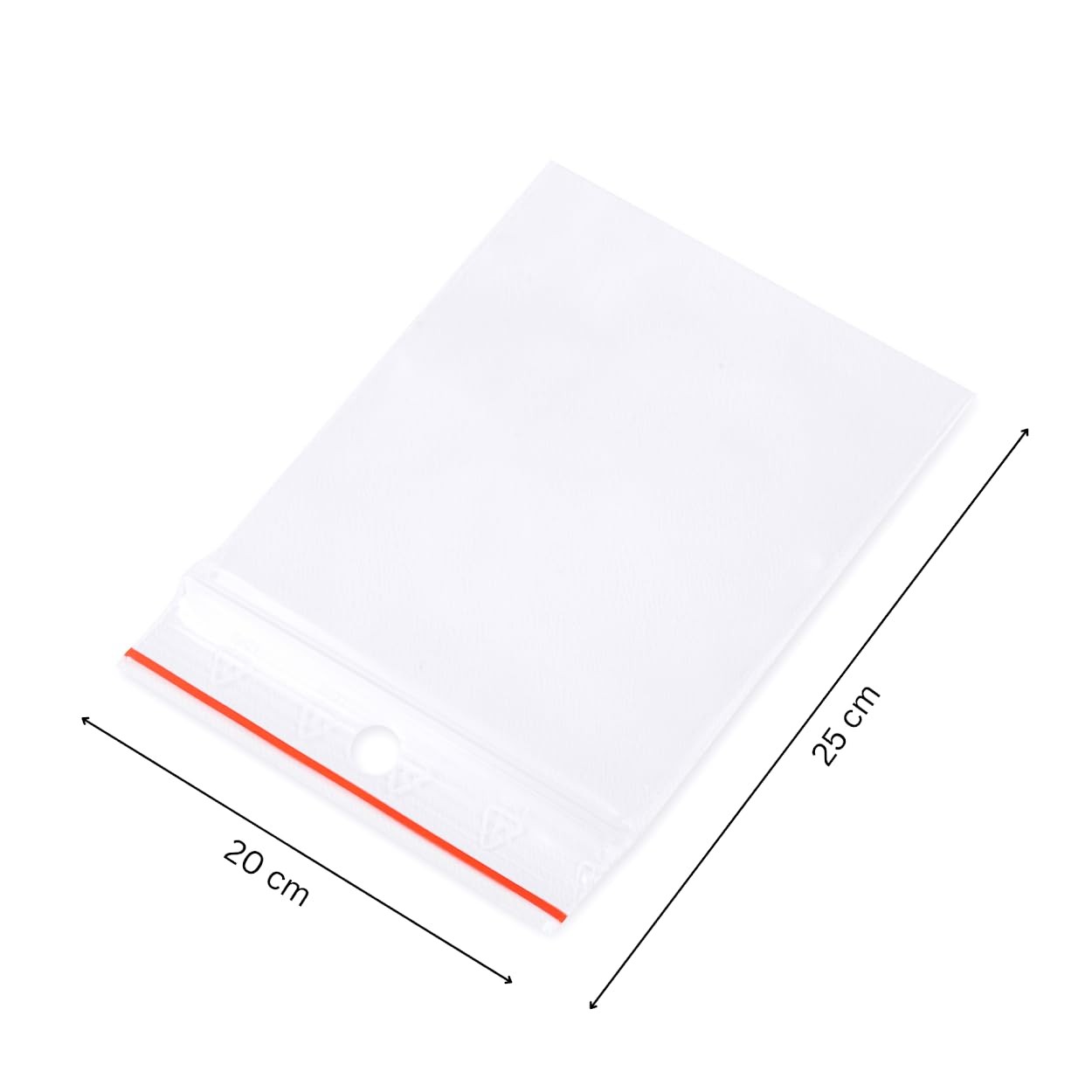 | 100 Plastic Bags 20cm x 25cm Resealable Clear | Thick and …
