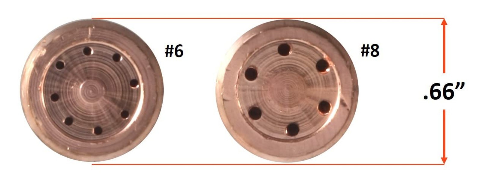 SÜA – Heating Nozzle/Rosebud 8-MFN-1 Replacement for 100 Series Victor torc