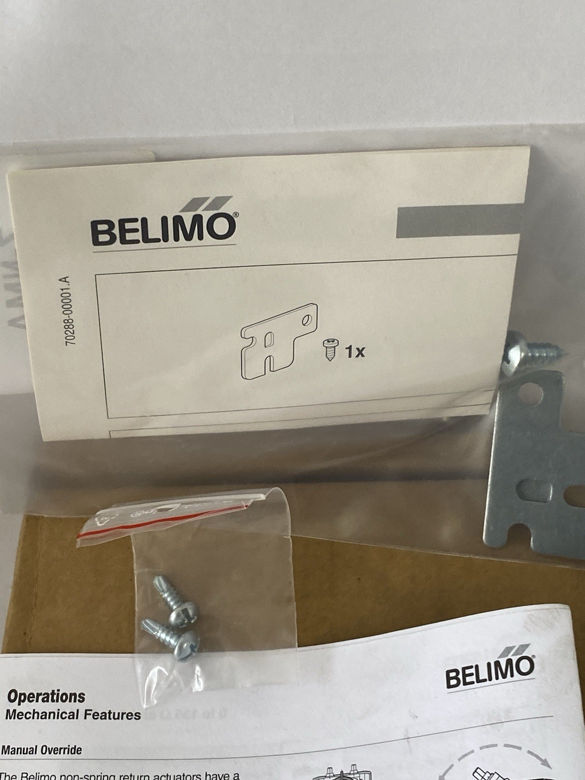 Belimo LMQB24-1 Damper Actuator 24V 35in-lb On/Off Non-Spring Return