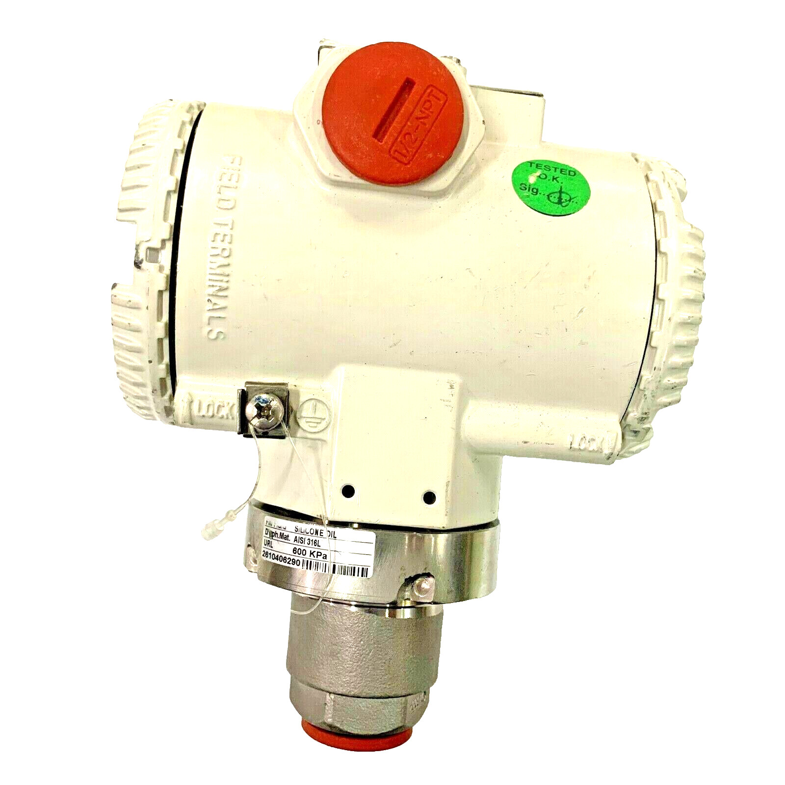 ABB 2600T Pressure Transmitter 6 Bar 600 kPa PROFIBUS 9–32V DC