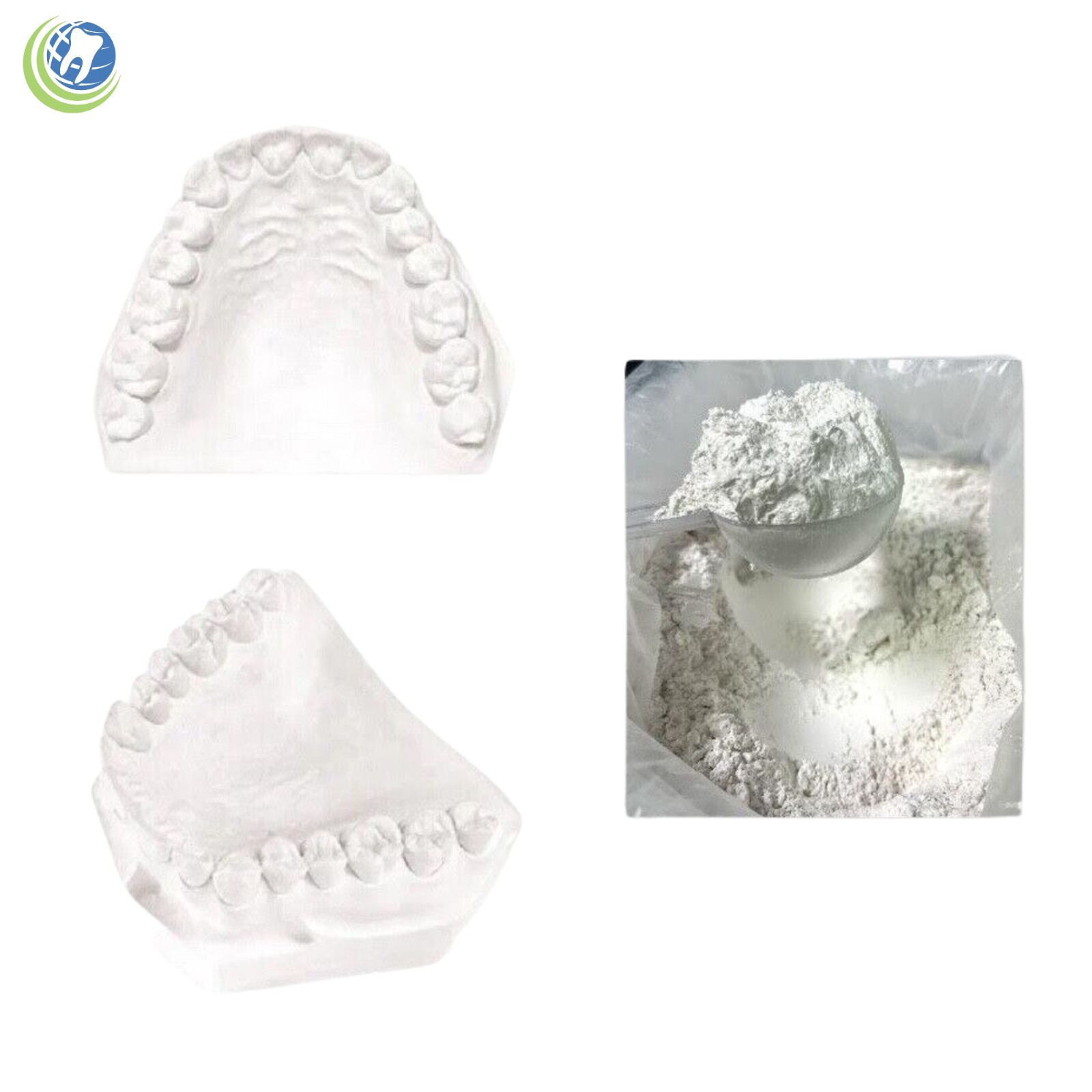 DENTAL LAB PLASTER CREAMY WHITE TYPE II REGULAR SET 5 Lbs.