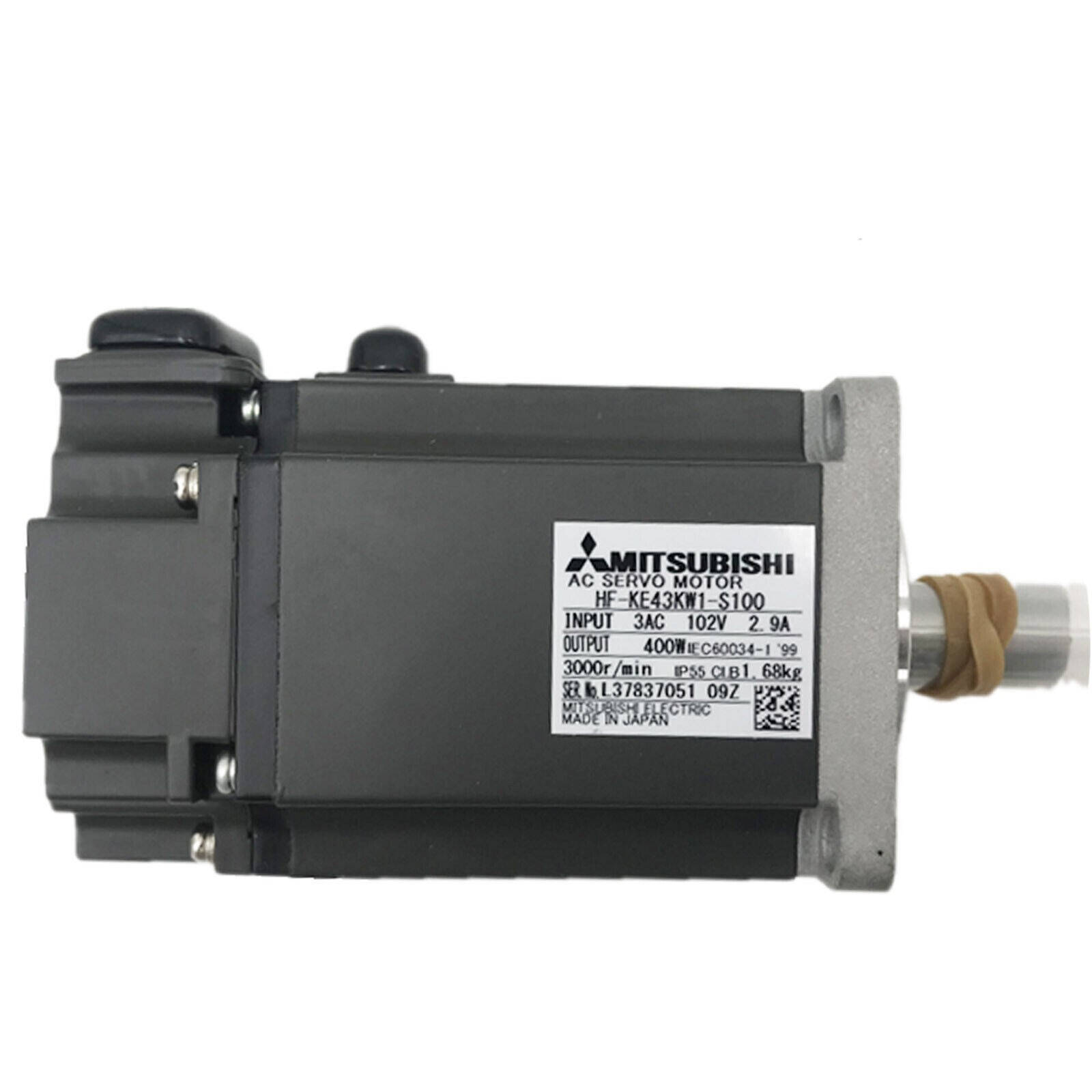 New In Box Mitsubishi HF-KE43KW1-S100 AC Servo Motor