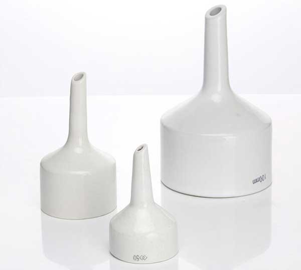 40mm – 200mm Ceramic Buchner Funnel Porcelain Chemistry Porous Filter Funnels