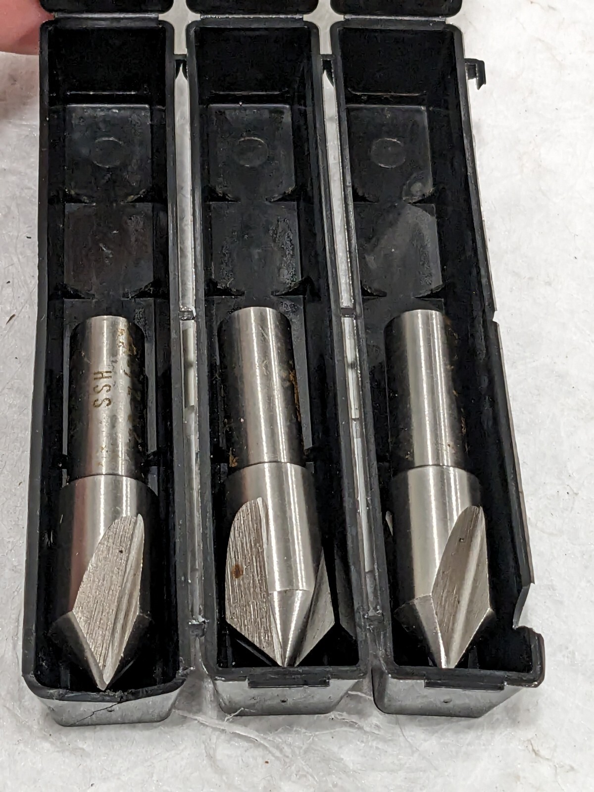 Interstate Countersink: 1/2" Head Dia, 82 ° Included Angle, 3 FL Qty 3 0213