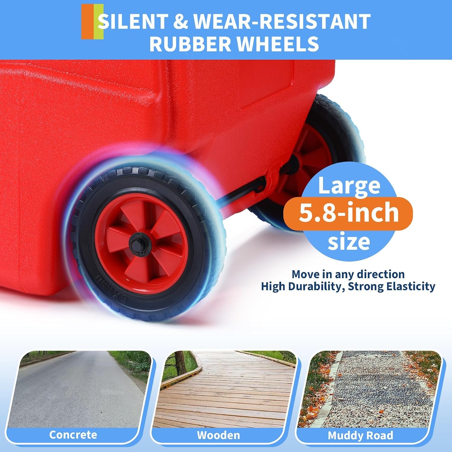 15 Gal Portable Fuel Caddy Gas Storage Tank Container Manual Pump 10 ft Hose