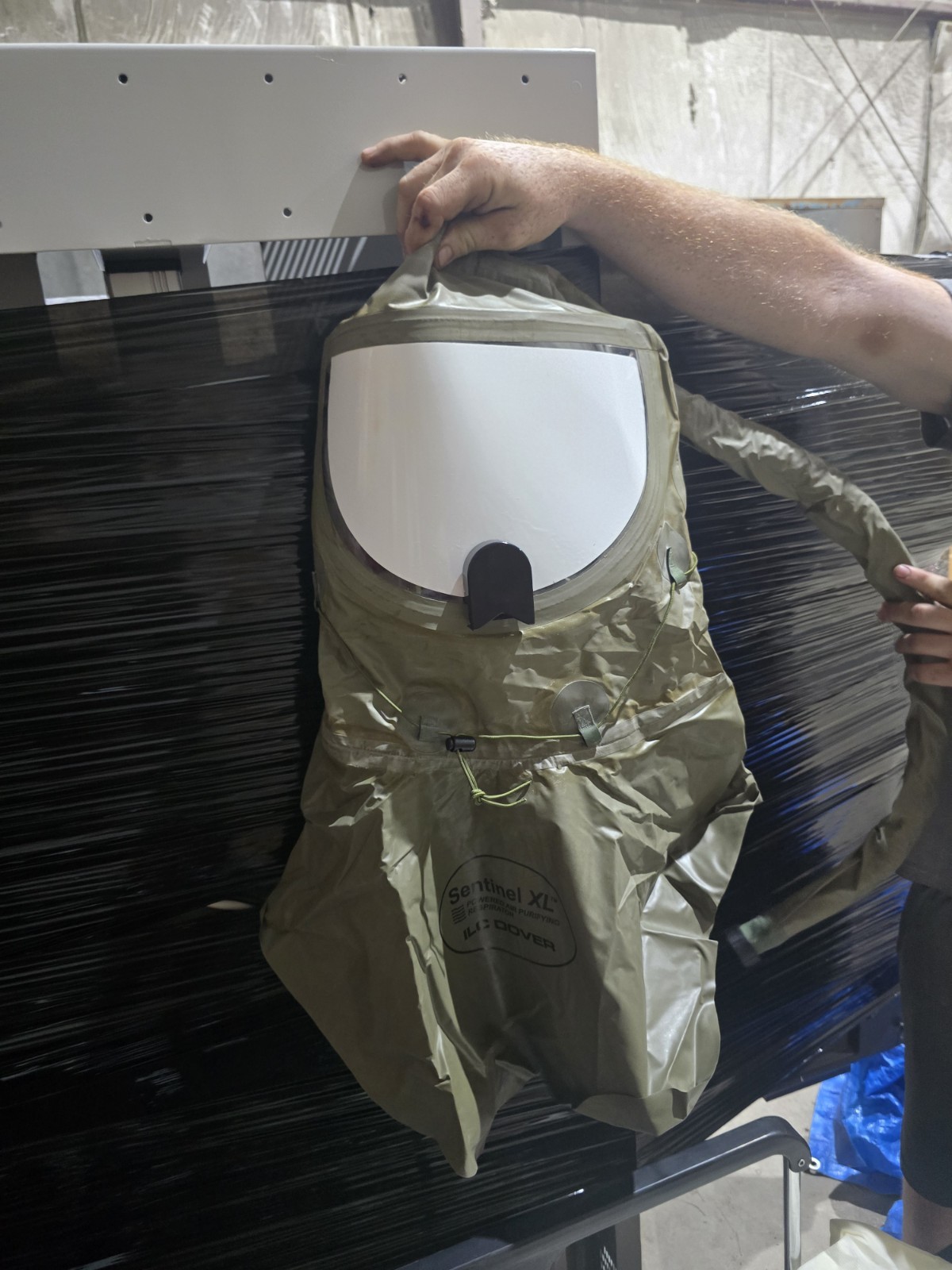 Sentinel XL S-5000-08 CBRN PAPR Chem/Bio/Rad/Nuclear Rated Respirator w/Backpack