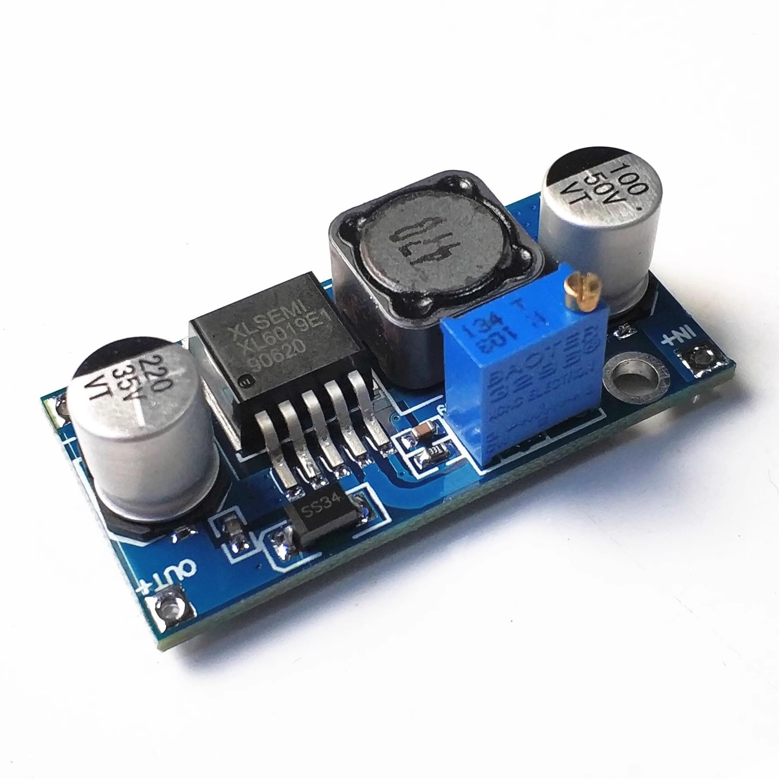 6PCS Booster Step Up DC to DC Boost Converter Board Input 3V-32V Output 5V-35V