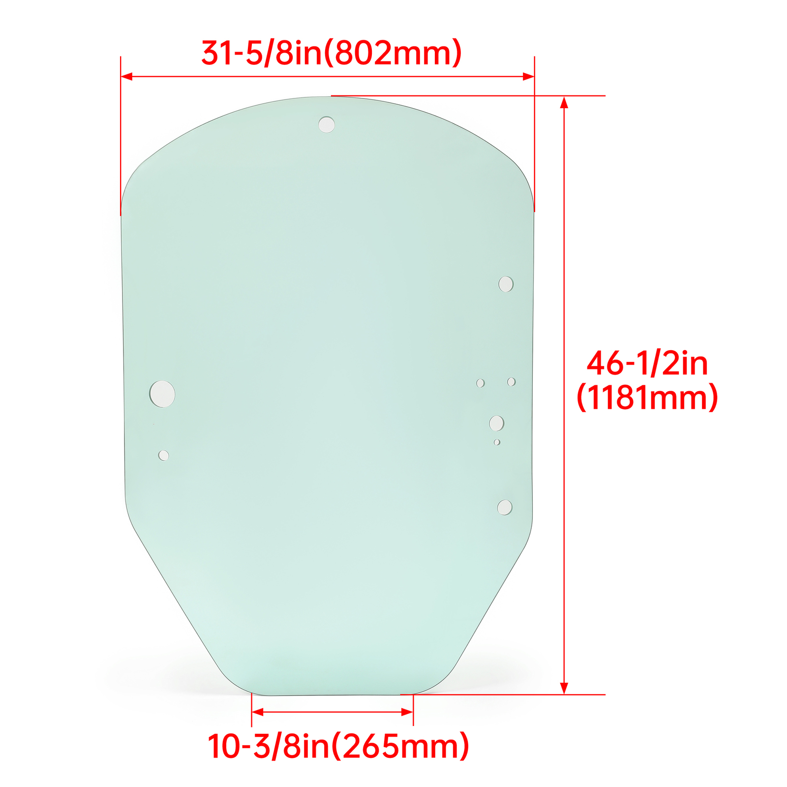 Cab Door Glass Skid Steer For John Deere 324G 325G 330G 331G 332G 333G #T344818