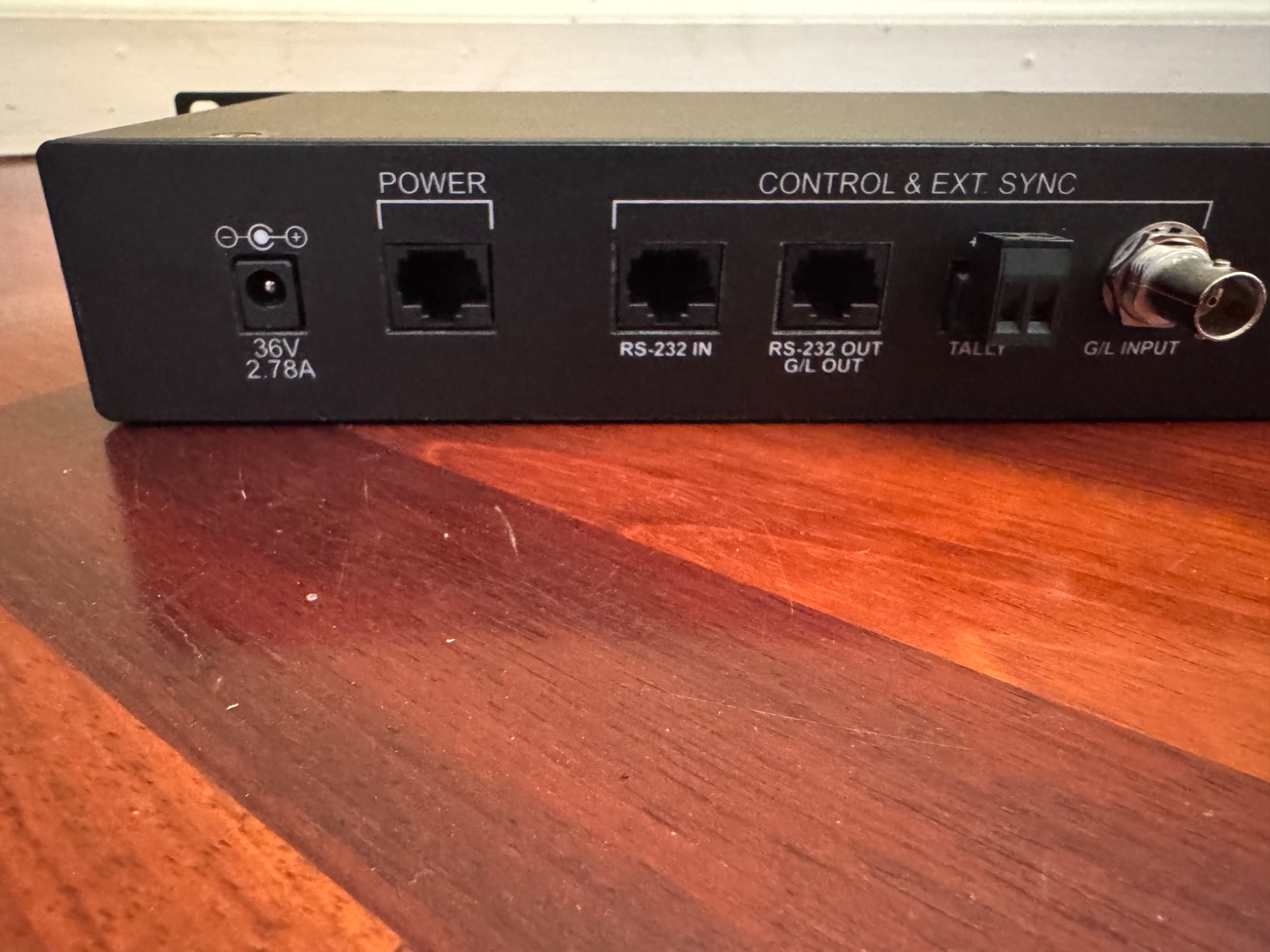 Vaddio Tally Quick Connect CCU HD-18 With AC Adapter Part #: 998-1105-015
