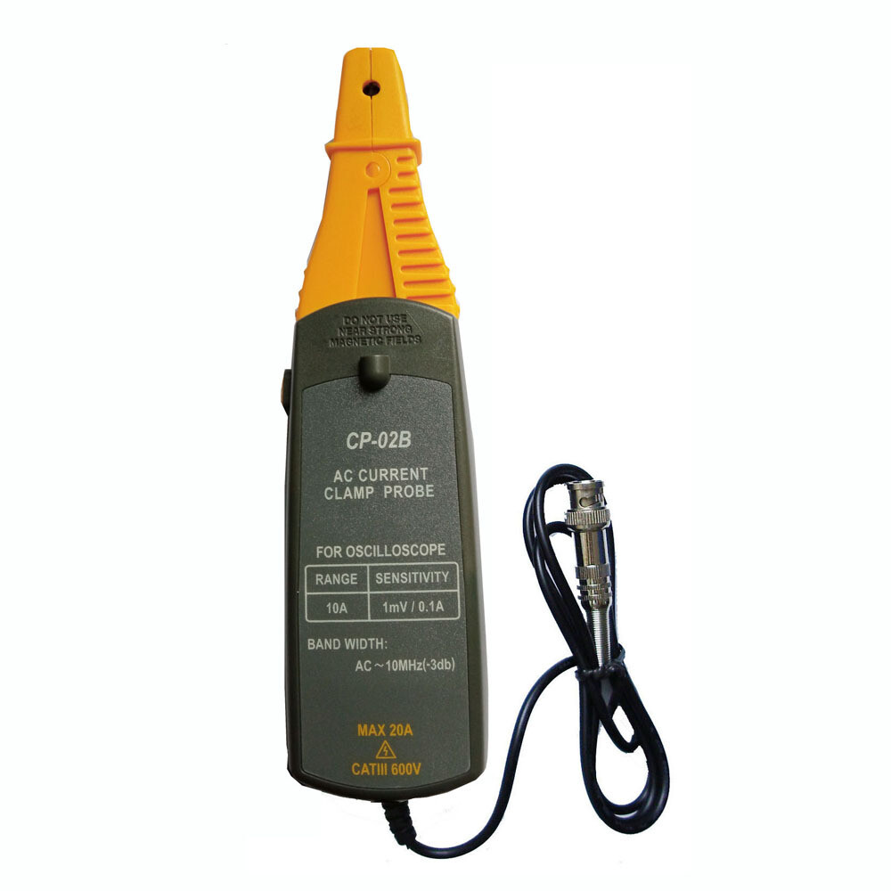 CP-02B Current Probe Can Connect To Oscilloscope Low Battery Indication