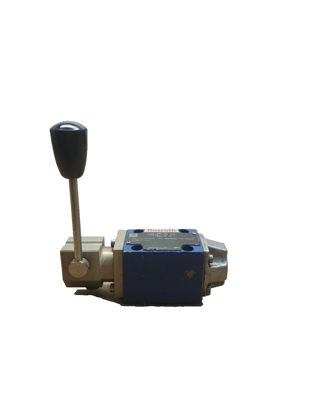 NEW NO BOX REXROTH MANUAL OPERATED DIRECTIONAL CONTROL VALVE R900469302