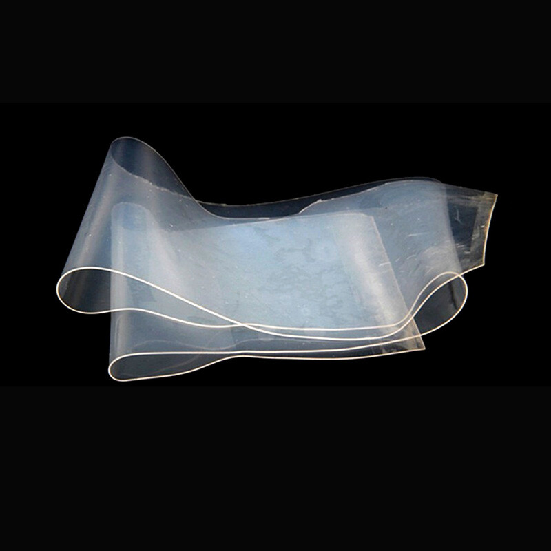 Clear Silicone Rubber Sheet Pad Ultra-Thin High Temp Gasket Thick 0.1mm-1.5mm