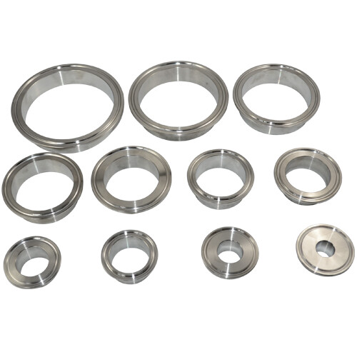 1-1/2″ – 4″ inch Sanitary Pipe Weld on Ferrule Clamp Tri Clover SS 316 US Stock