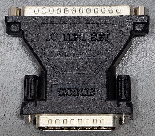 Sunrise Telecom SS254T/SS254-T RS232/V.24 DTE Adapter SunSet E10/E20