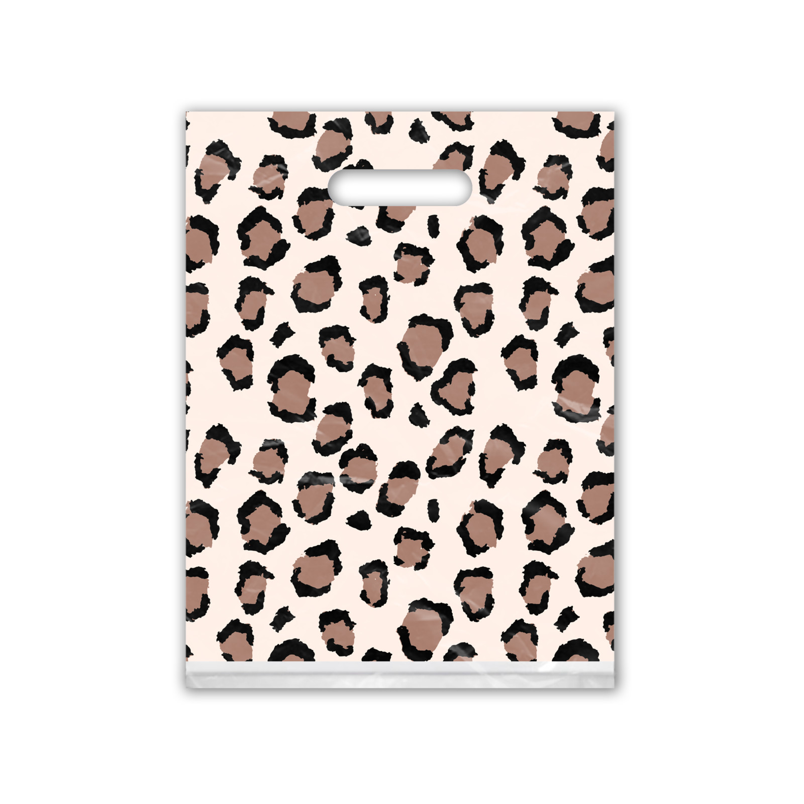 12X15 Designer Retail Boutique Printed Shopping Merchandise Bags with Handles