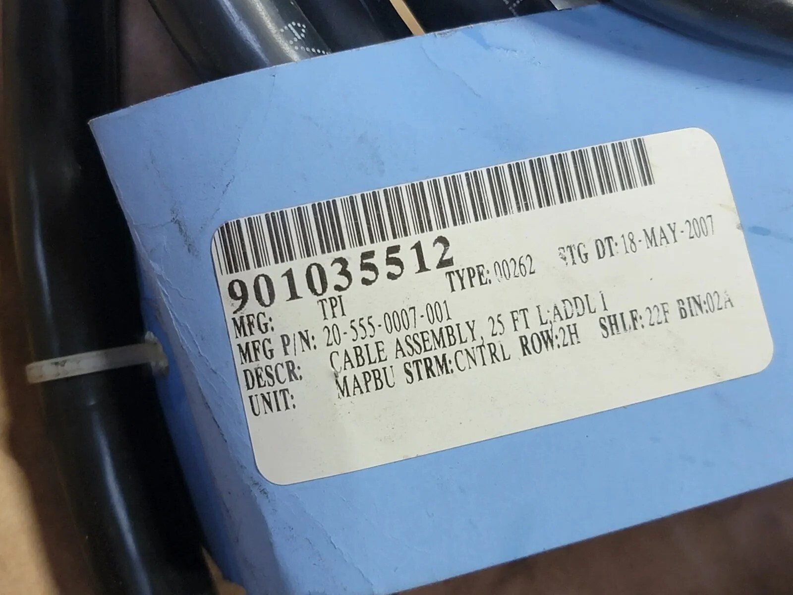 Test Products INC NK12 37-WAY ABS Cable Assy 20-555-0007-001 NEW FREE SHIPING