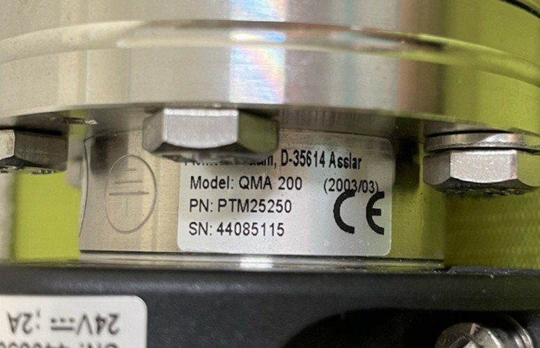 Pfeiffer Vacuum Prisma 80 PTM 28515 + QMA 200 PTM 25250 Mass Spectrometer System
