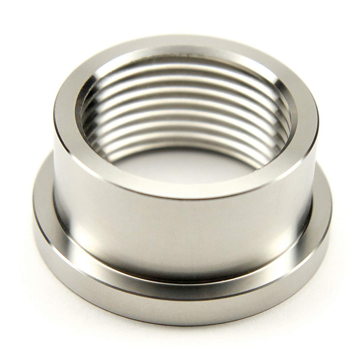 Stainless Steel 304 1 Inch NPT Female Threaded Stepped Weld Bung Mount Fitting