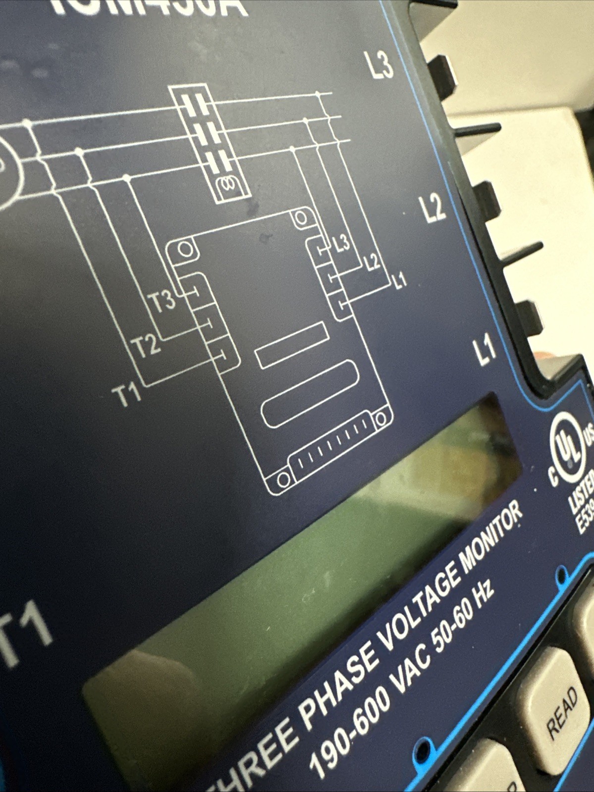 ICM Controls ICM450A Programmable 3-Phase Line Voltage Monitor 190-600VAC